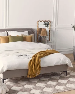 Sale Beliani Tappeto SINOP Beige Cotone Beige Marrone