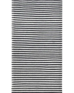 Online Beliani Tappeto SOFULU Blu marino 80 x 150 cm Cotone Bianco Blu