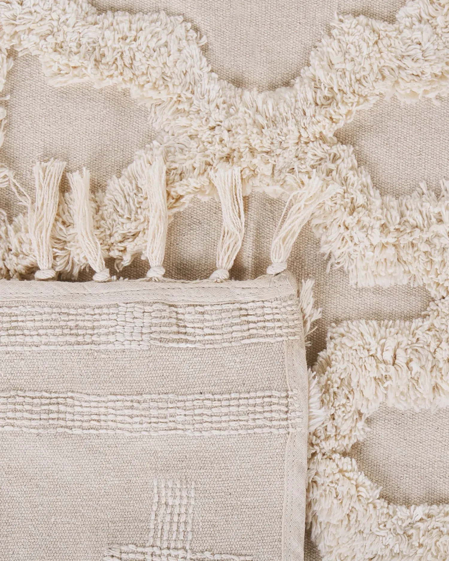 Discount Beliani Tappeto SULUOVA Cotone Beige