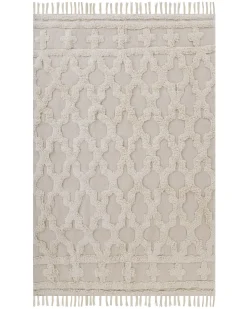 Discount Beliani Tappeto SULUOVA Cotone Beige
