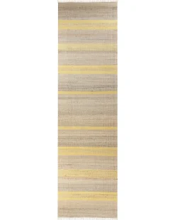 Best Beliani Tappeto TALPUR Giallo Iuta Beige Giallo Naturale