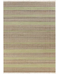 Sale Beliani Tappeto TALPUR Verde chiaro Iuta Beige Naturale Verde