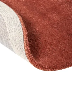 Best Beliani Tappeto TANDO scuro 160 x 230 cm Viscosa Rosso