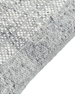 Hot Beliani Tappeto TATLISU Grigio Lana Bianco Grigio