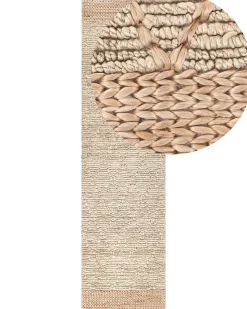 Beliani Tappeto TELLIKAYA Iuta Beige