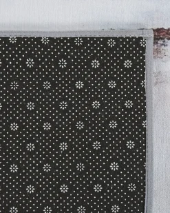 Hot Beliani Tappeto TRABZON Beige Beige Blu Grigio Marrone Multicolore