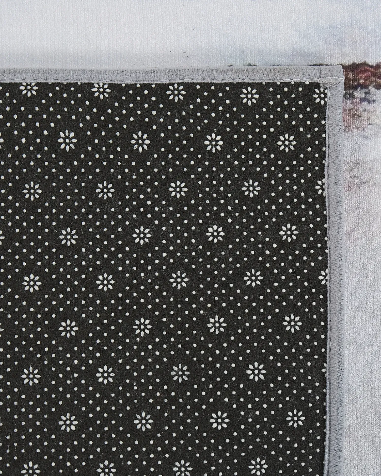 Hot Beliani Tappeto TRABZON Marrone 80 x 150 cm Grigio Marrone Multicolore Nero
