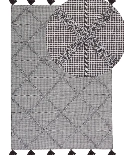 New Beliani Tappeto TUZLA Cotone Marrone