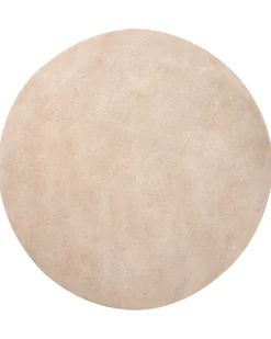 Discount Beliani Tappeto VASCO ø 140 cm Lana Beige