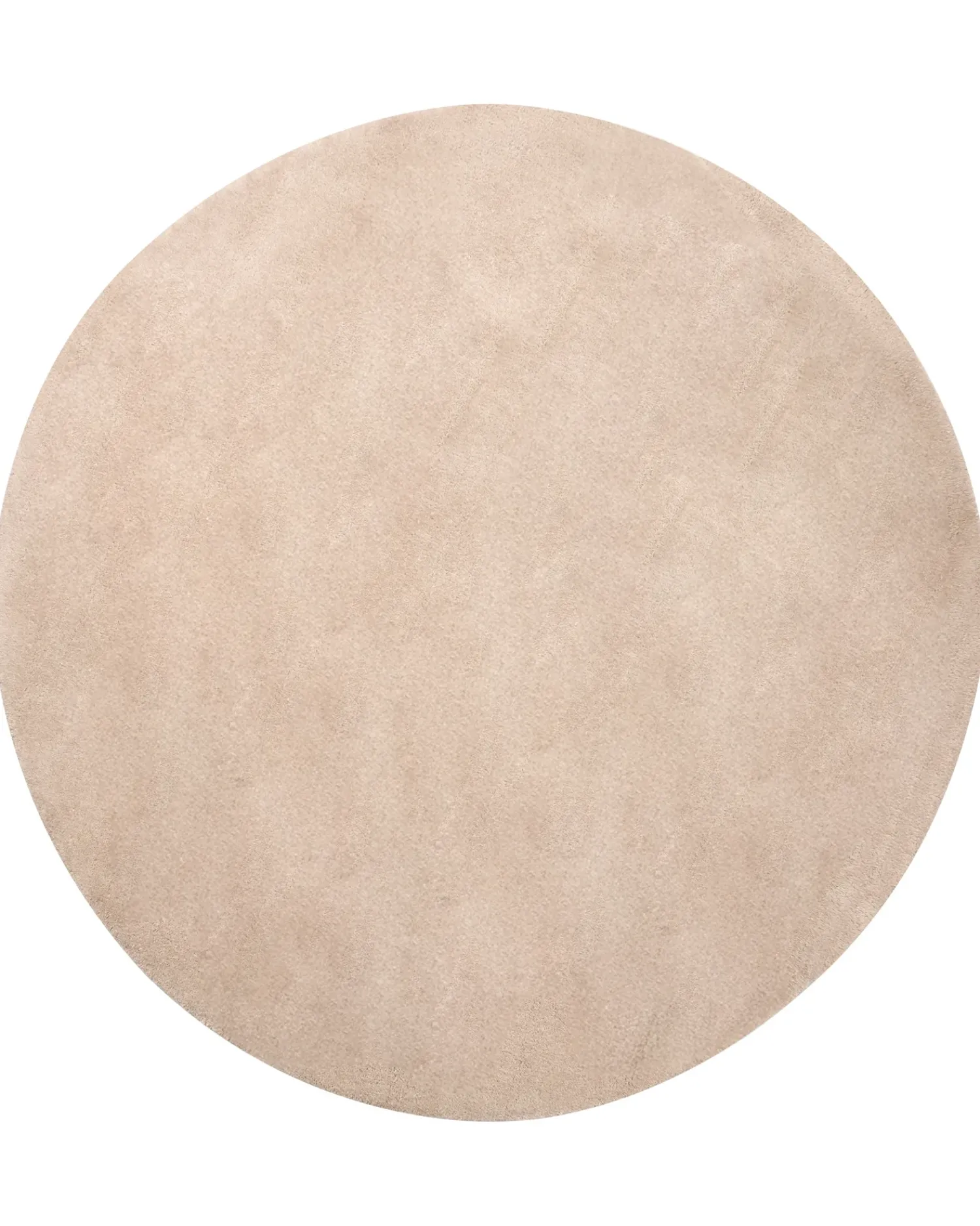 Discount Beliani Tappeto VASCO ø 140 cm Lana Beige