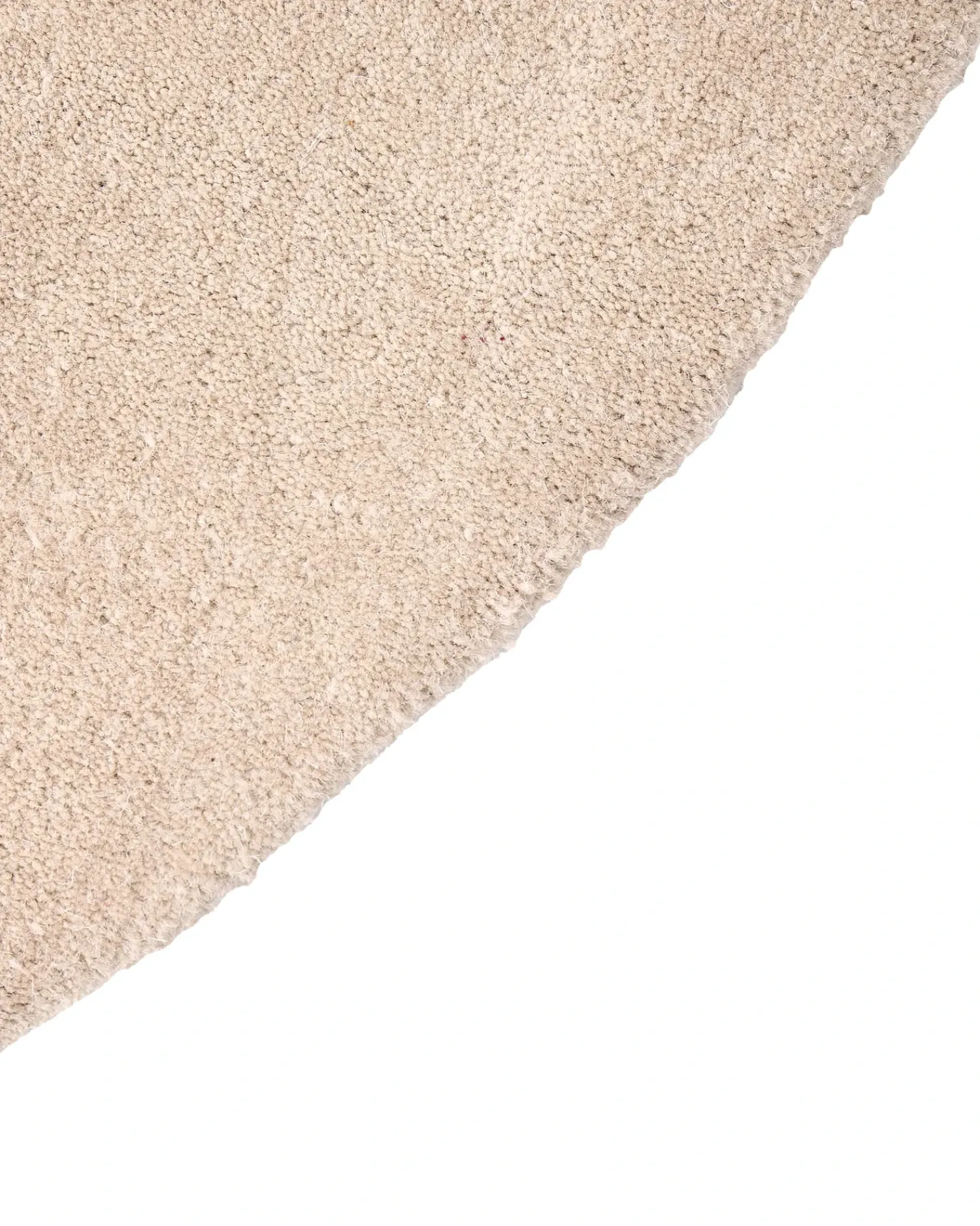 Discount Beliani Tappeto VASCO ø 140 cm Lana Beige
