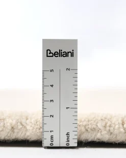 Discount Beliani Tappeto VASCO sporco ø 140 cm Lana Bianco