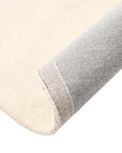 Discount Beliani Tappeto VASCO sporco ø 140 cm Lana Bianco