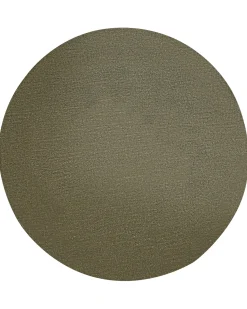 Discount Beliani Tappeto VASCO oliva ø 140 cm Lana Verde
