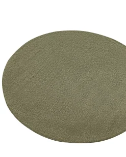Discount Beliani Tappeto VASCO oliva ø 140 cm Lana Verde