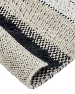 Sale Beliani Tappeto YAZLIK Beige Lana Beige Nero