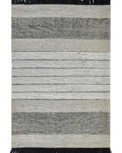 Sale Beliani Tappeto YAZLIK Beige Lana Beige Nero