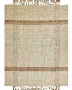 Sale Beliani Tappeto YELMEZ Beige Iuta Beige Naturale