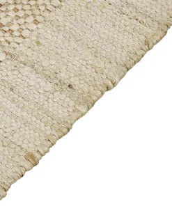Sale Beliani Tappeto YELMEZ Beige Iuta Beige Naturale