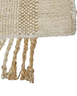Sale Beliani Tappeto YELMEZ Beige Iuta Beige Naturale