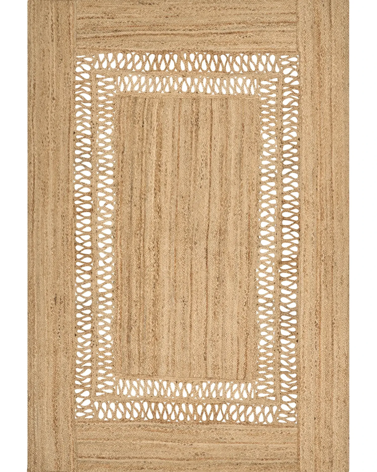 Online Beliani Tappeto YENIKOY 200 x 300 cm Iuta Beige