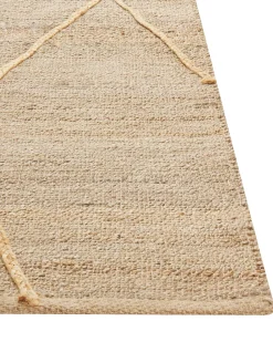 Sale Beliani Tappeto YUVACIK 160 x 230 cm Iuta Beige