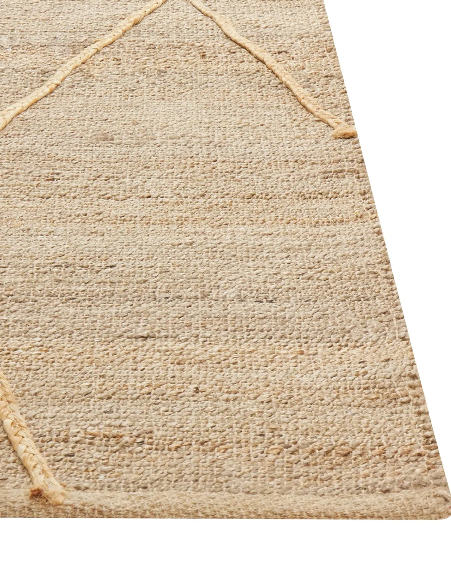 Sale Beliani Tappeto YUVACIK 160 x 230 cm Iuta Beige