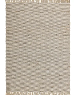 Hot Beliani Tappeto ZERDALI Iuta Beige