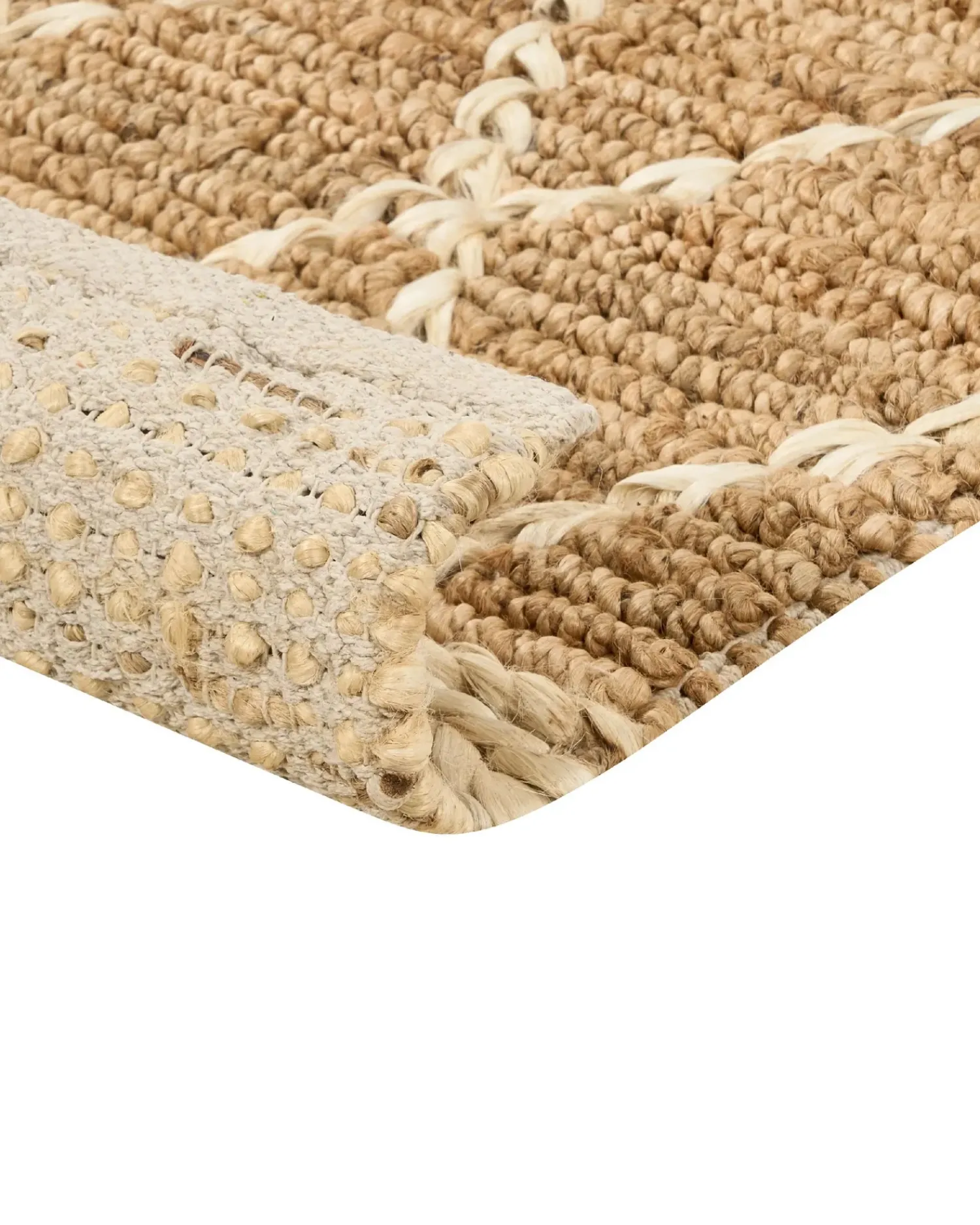 Clearance Beliani Tappeto ZORAVA 160 x 230 cm Iuta Beige