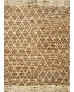 Clearance Beliani Tappeto ZORAVA 160 x 230 cm Iuta Beige