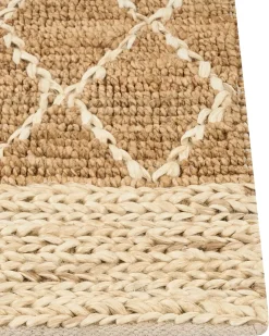 Clearance Beliani Tappeto ZORAVA 160 x 230 cm Iuta Beige