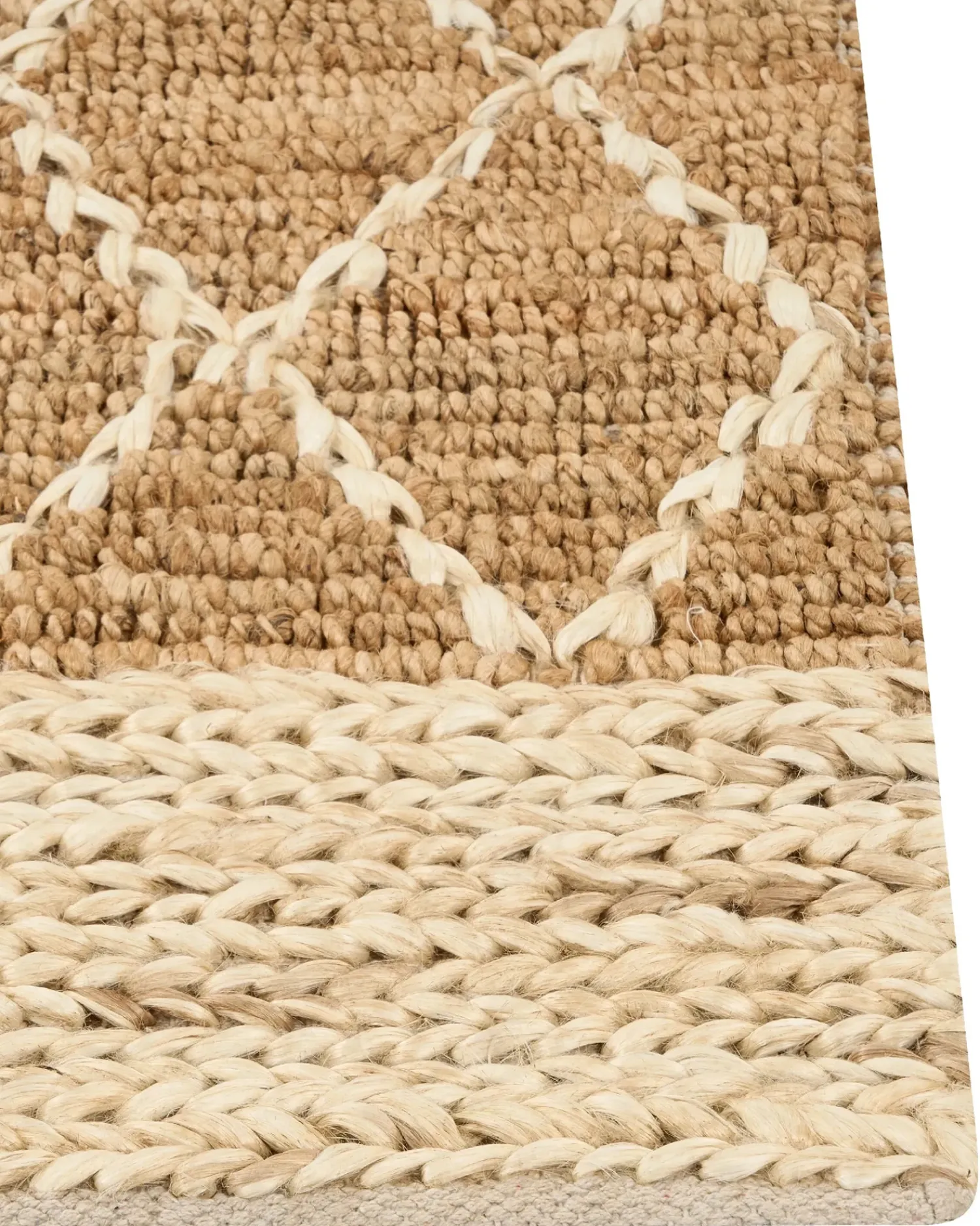 Clearance Beliani Tappeto ZORAVA 160 x 230 cm Iuta Beige