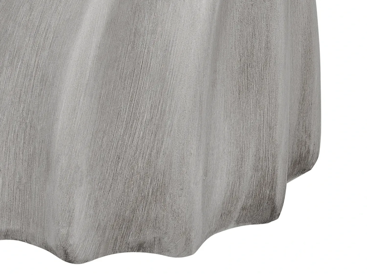 New Beliani Tavolino ALGUA 35 cm 35 cm Grigio