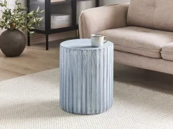 Outlet Beliani Tavolino AMARO 39 cm 39 cm Grigio