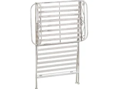 Hot Beliani Tavolino ANCUD Metallo Bianco