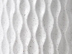 Clearance Beliani Tavolino ANTELAO 37 cm 37 cm Effetto terrazzo Terrazzo Bianco