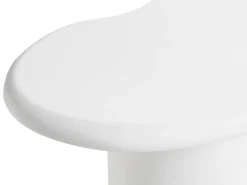 Online Beliani Tavolino ARSOLI 43 cm 58 cm sporco Bianco