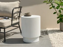 Hot Beliani Tavolino BICCARI 38 cm 38 cm Bianco