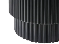 Sale Beliani Tavolino BICCARI 38 cm 38 cm Nero