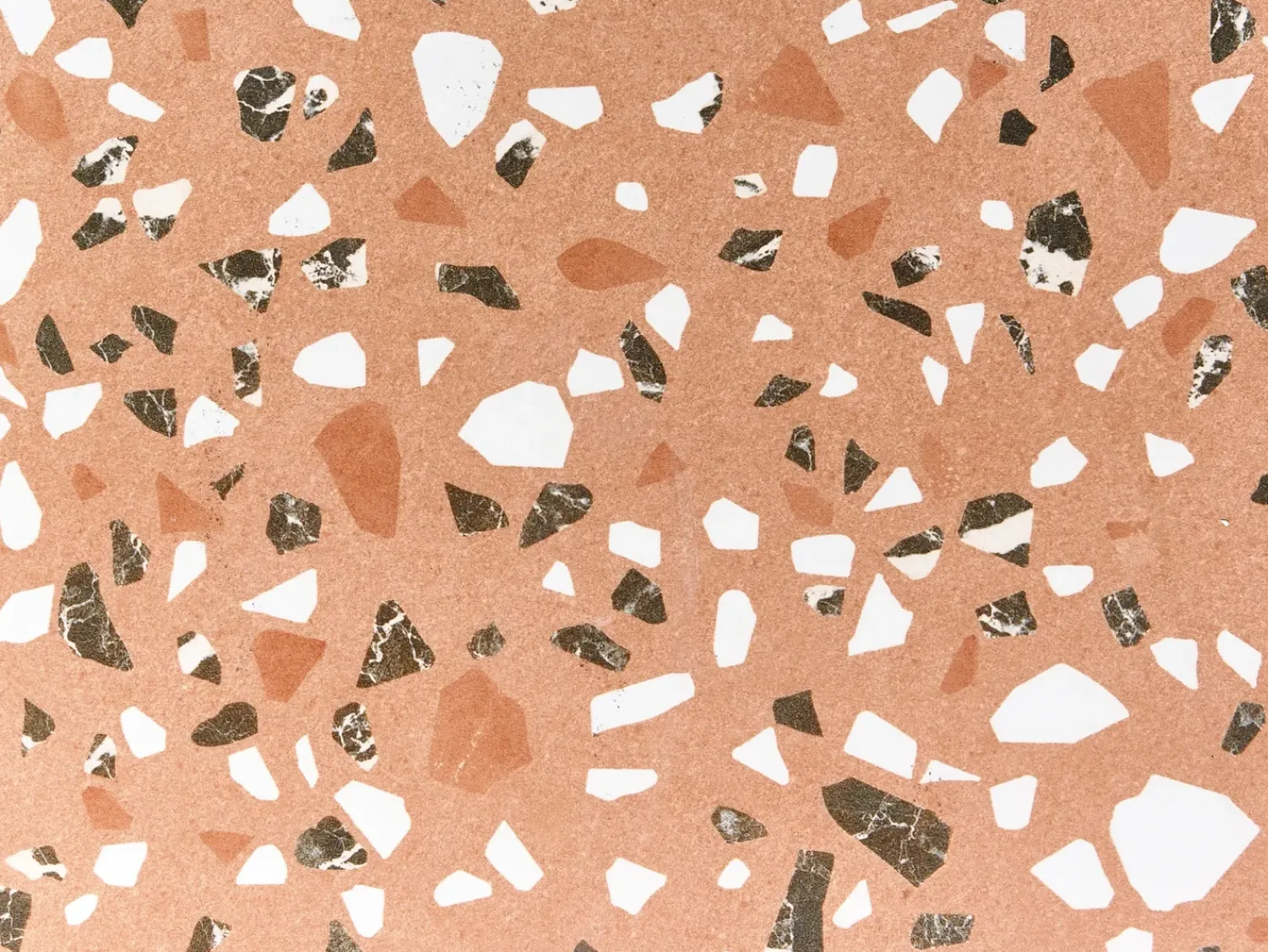 Outlet Beliani ADRANO 60 cm 60 cm Effetto terrazzo Metallo Nero Arancione Nero