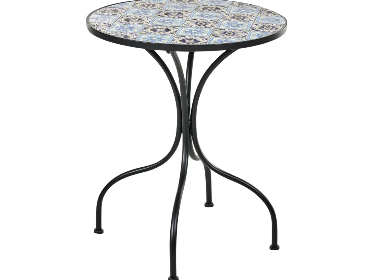 Best Beliani AGGIUS 60 cm 60 cm Metallo Nero Blu Nero