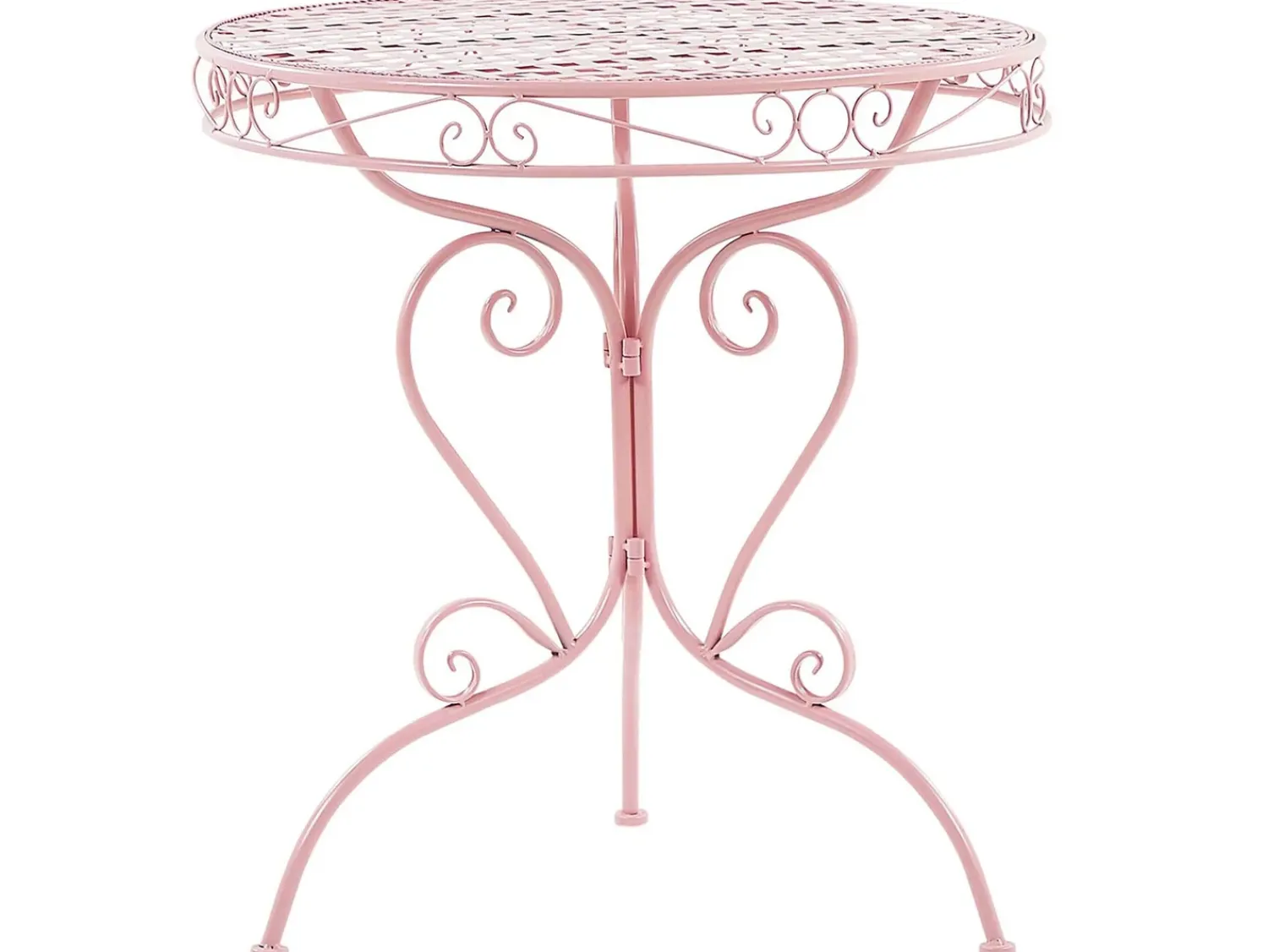 Online Beliani ALBINIA 70 cm 70 cm Metallo Rosa