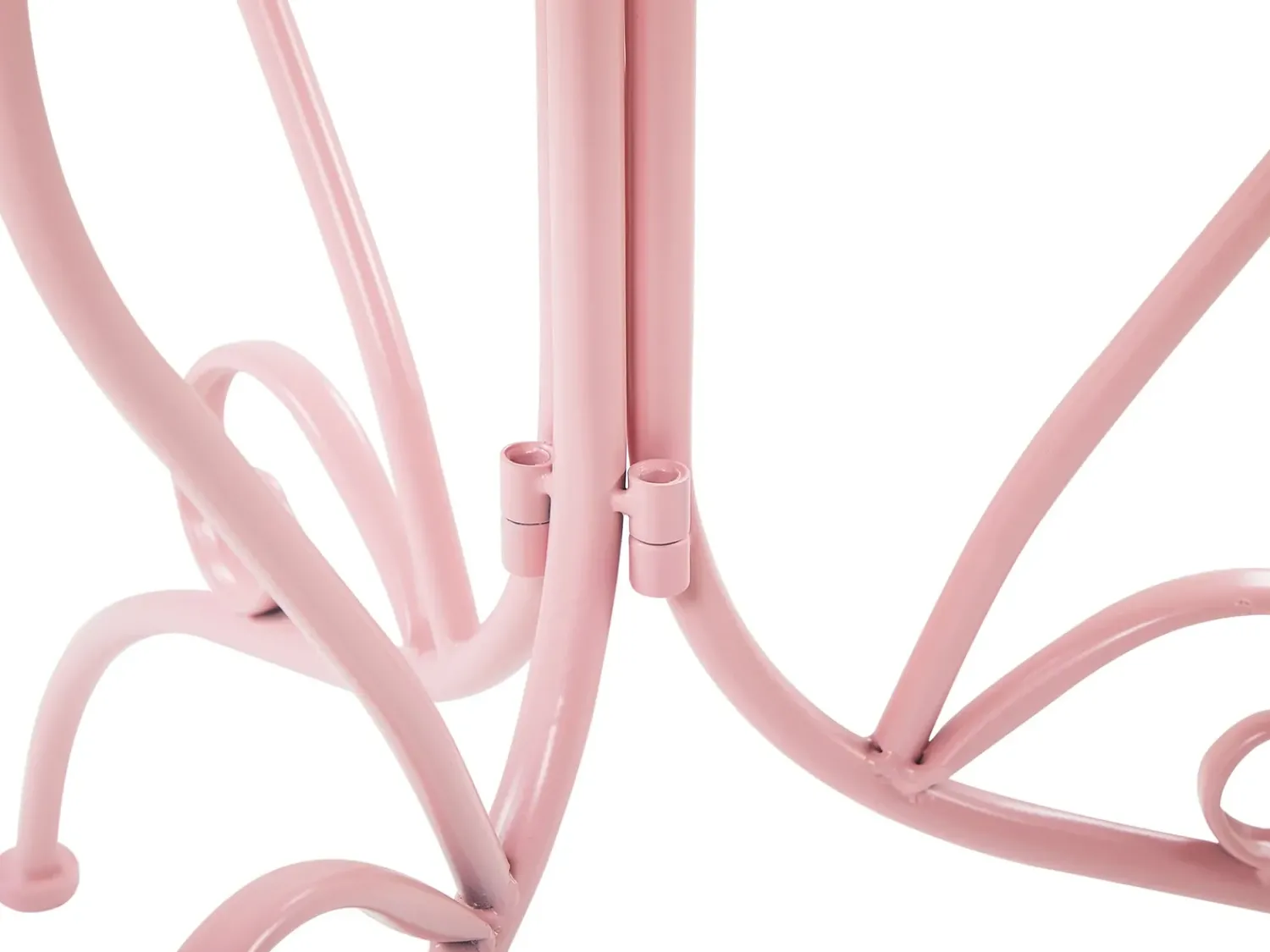 Online Beliani ALBINIA 70 cm 70 cm Metallo Rosa