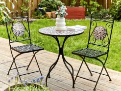 Discount Beliani CARPINO 60 cm 60 cm Nero Grigio Oro Nero