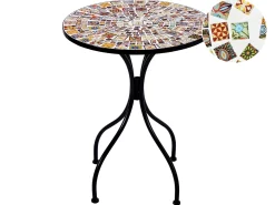 Sale Beliani CASARIO 60 cm 60 cm Nero Multicolore Nero