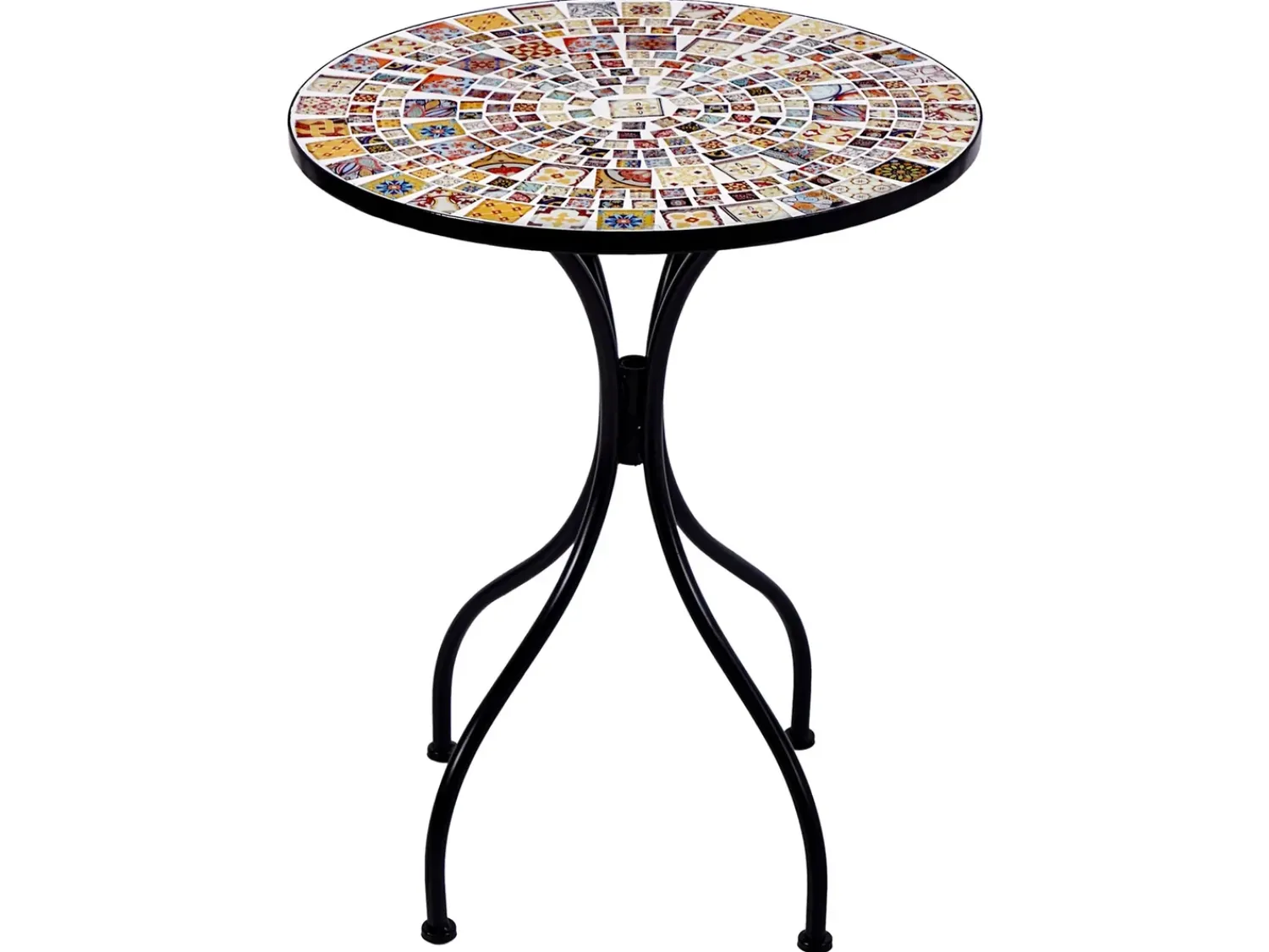 Sale Beliani CASARIO 60 cm 60 cm Nero Multicolore Nero