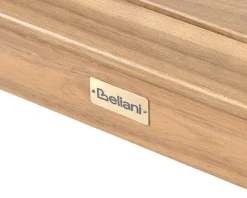 Hot Beliani CHIOGGIA 70 cm 70 cm Legno di acacia certificato chiaro Marrone