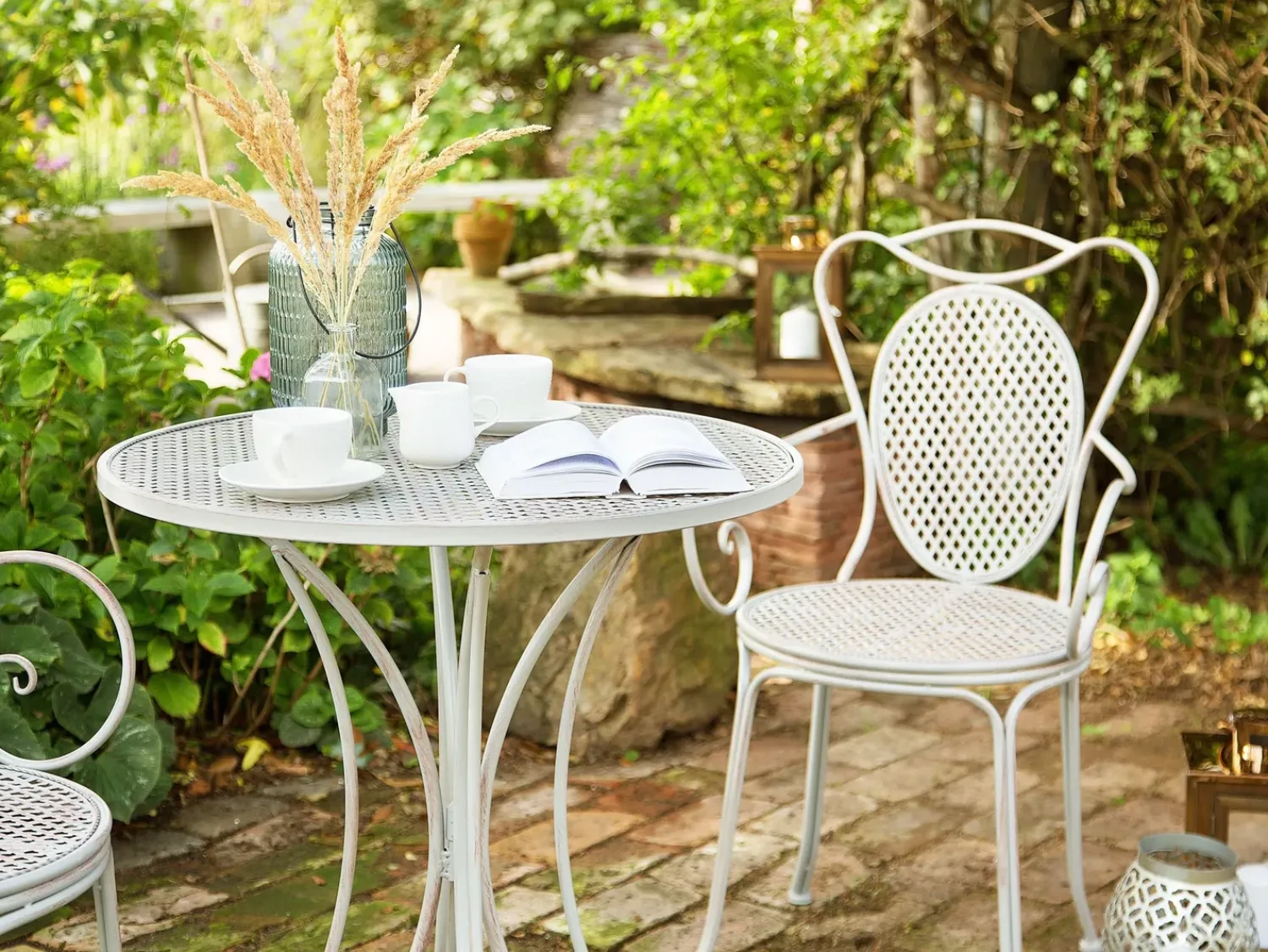 New Beliani CILENTO 71 cm 71 cm Metallo Grigio