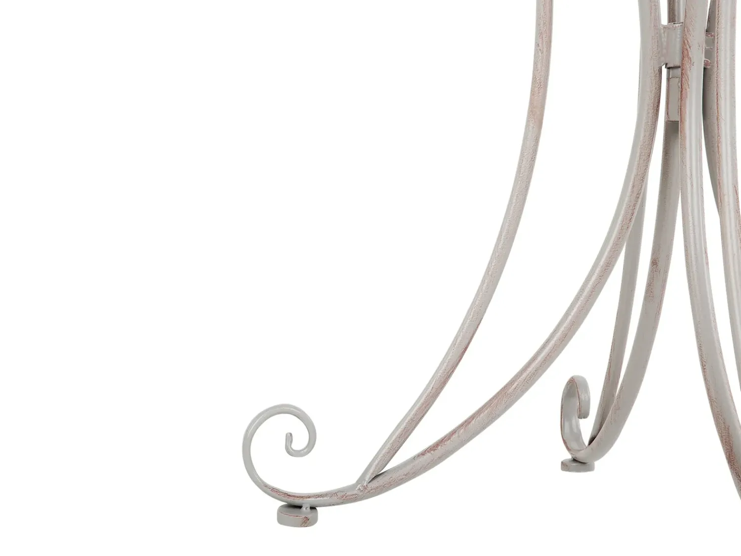 New Beliani CILENTO 71 cm 71 cm Metallo Grigio
