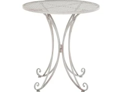 New Beliani CILENTO 71 cm 71 cm Metallo Grigio